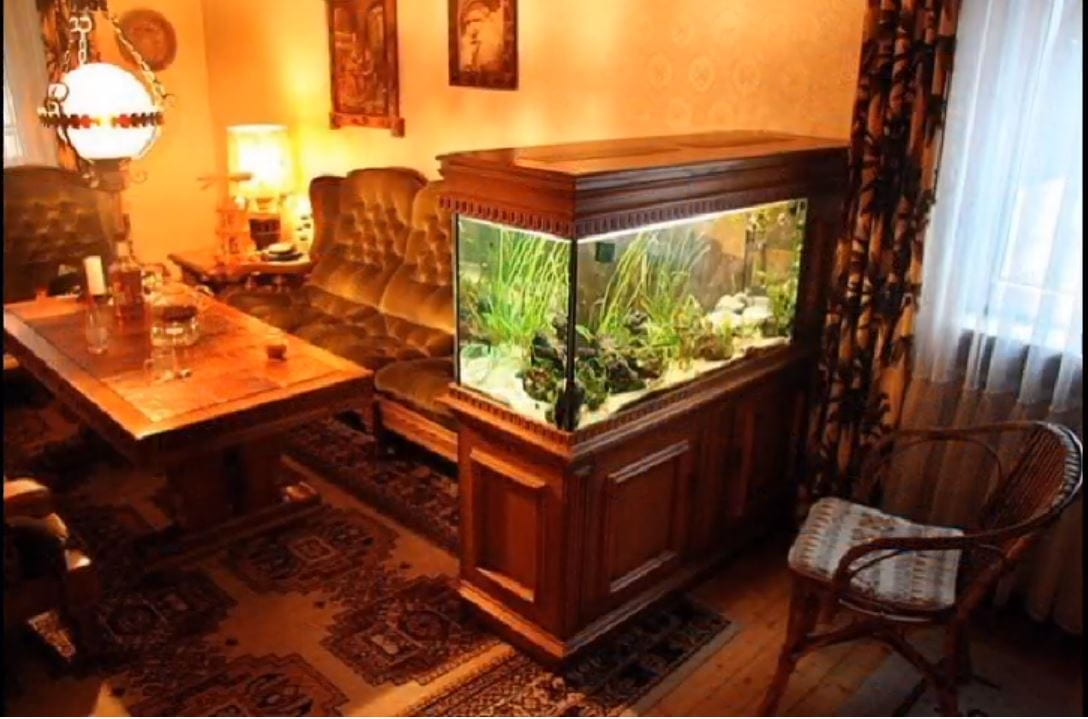 aquarium coffe table